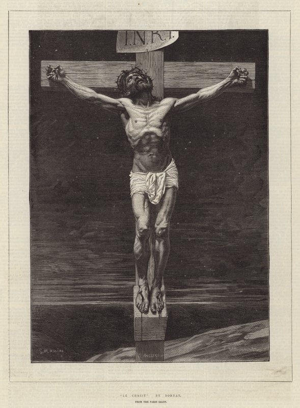 Le Christ, vom Pariser Salon von Leon Joseph Florentin Bonnat