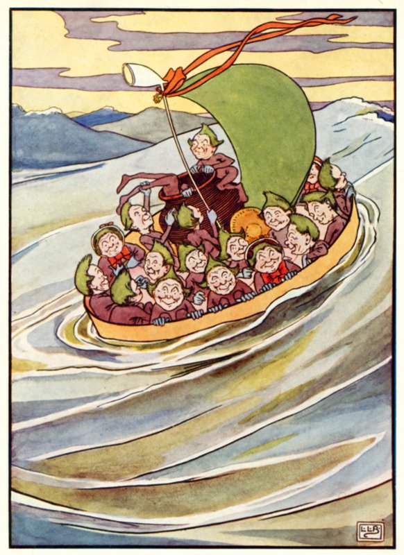 Die Jumblies von Leonard Leslie Brooke