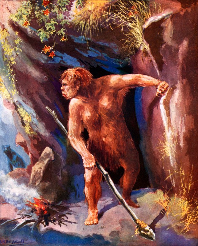 Neandertaler von Leonard Robert Brightwell