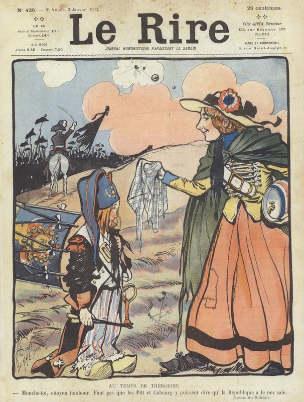 Illustration für Le Rire von Leonce Burret
