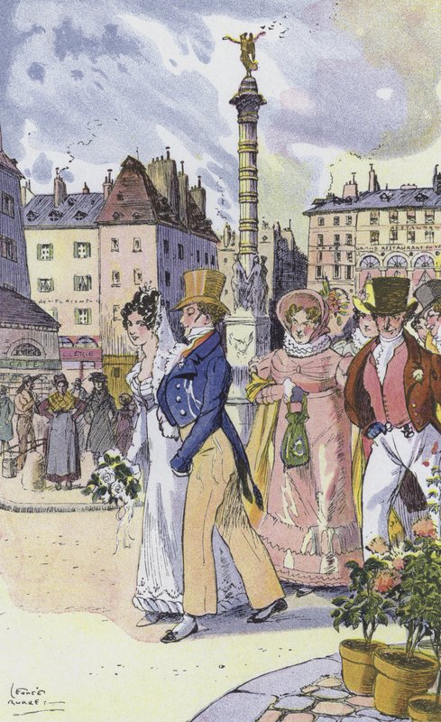 Mariannes Hochzeit von Leonce Burret