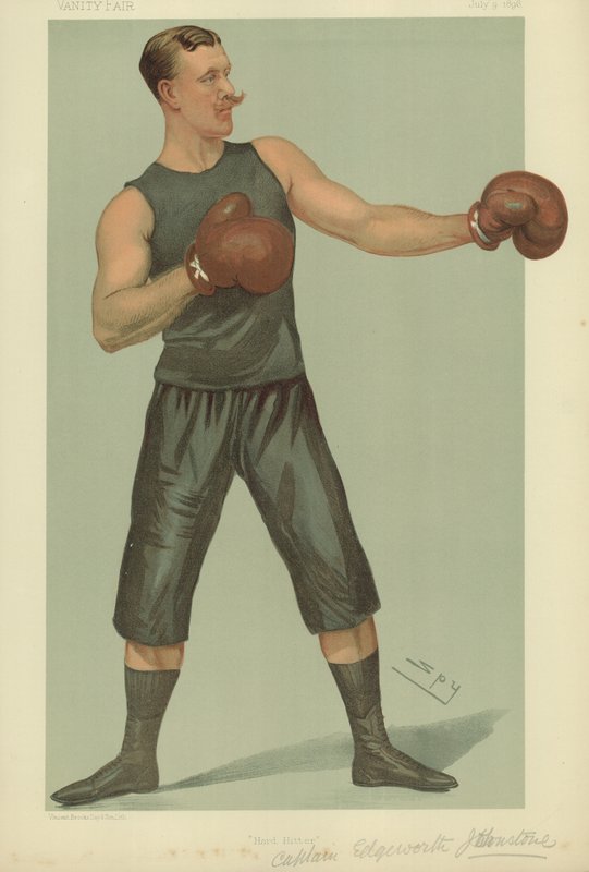 Kapitän Walter Edgeworth-Johnstone von Leslie Matthew Ward