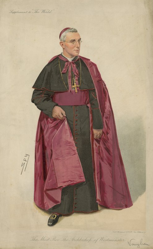 Porträt von Herbert Vaughan von Leslie Matthew Ward