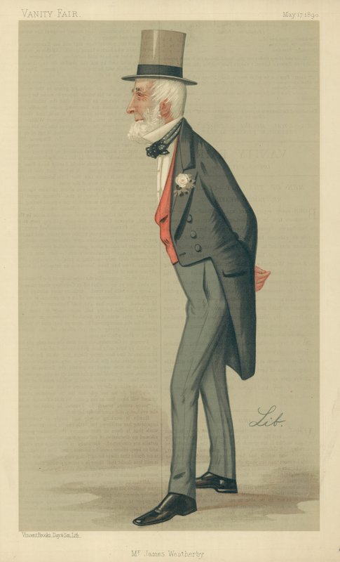 Herr James Weatherby von Liborio Prosperi