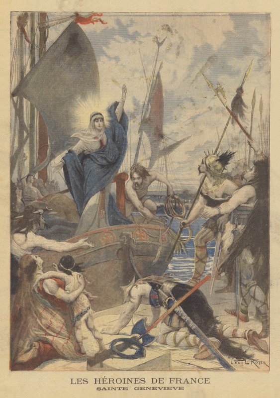 Heldinnen Frankreichs: St. Genevieve von Lionel Royer