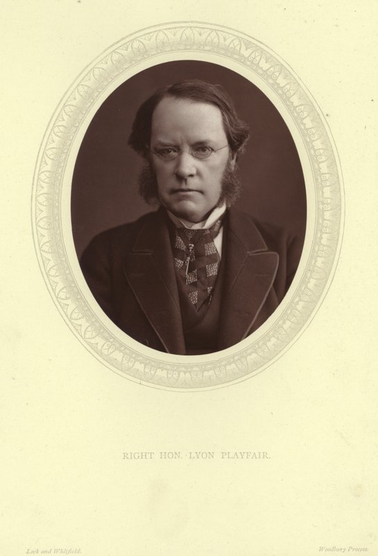 Porträt von Lyon Playfair, Baron Playfair von Lock and Whitfield
