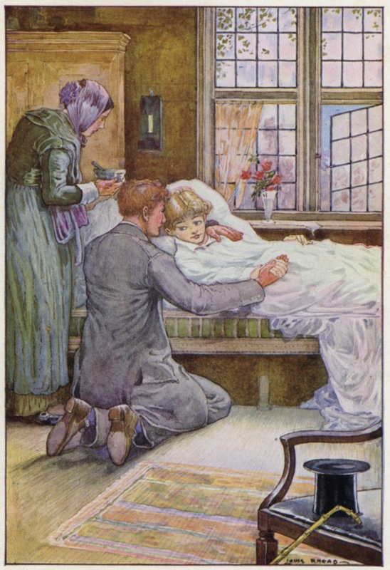 Illustration für Tom Browns Schuljahre von Louis John Rhead