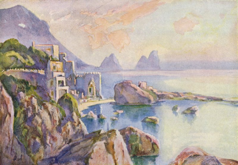 Die Insel Capri von Louis Burleigh Bruhl