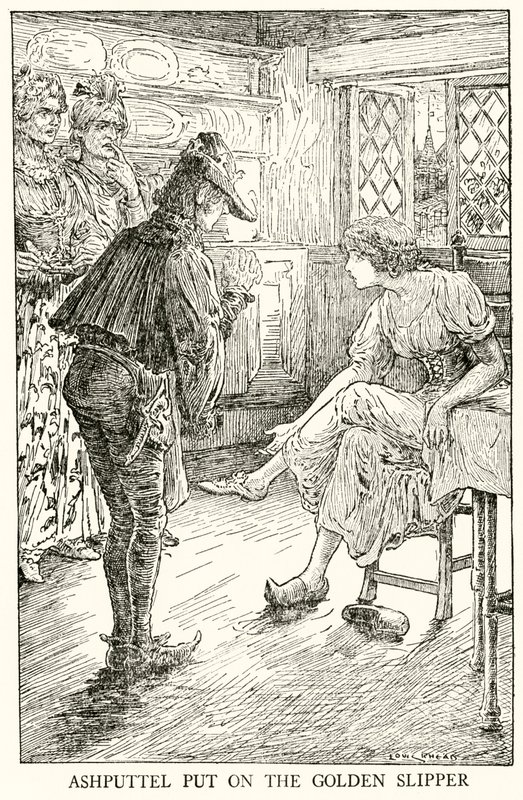 Aschenputtel von Louis John Rhead