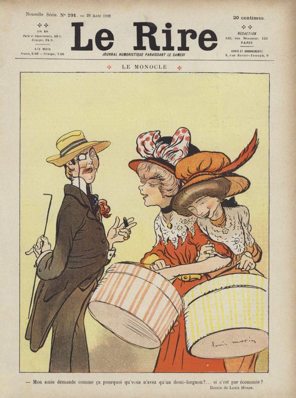 Illustration für Le Rire von Louis Morin