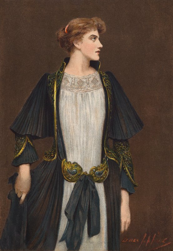 Liebe Dame Disdain von Louise (after) Jopling
