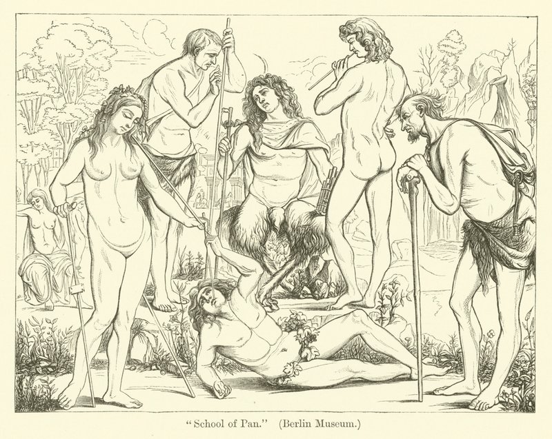 Schule des Pan von Luca Signorelli
