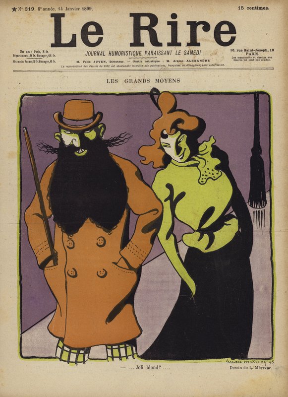 Illustration für Le Rire von Lucien Metivet