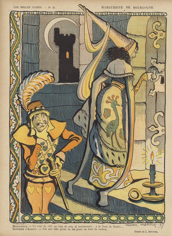 Illustration für Le Rire von Lucien Metivet