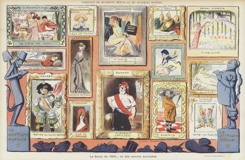 Illustration für Le Rire von Lucien Metivet