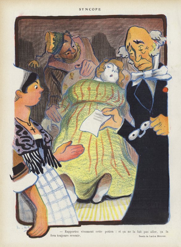 Illustration für Le Rire von Lucien Metivet