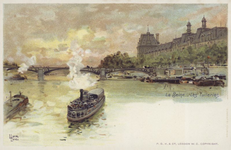 Die Tuilerien, Paris von Luigi Loir