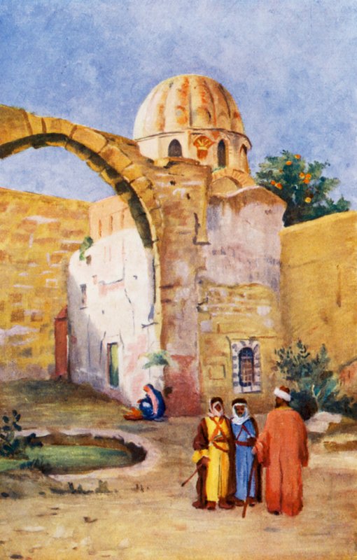 Grab von Saladin, Außenansicht von Margaret Thomas