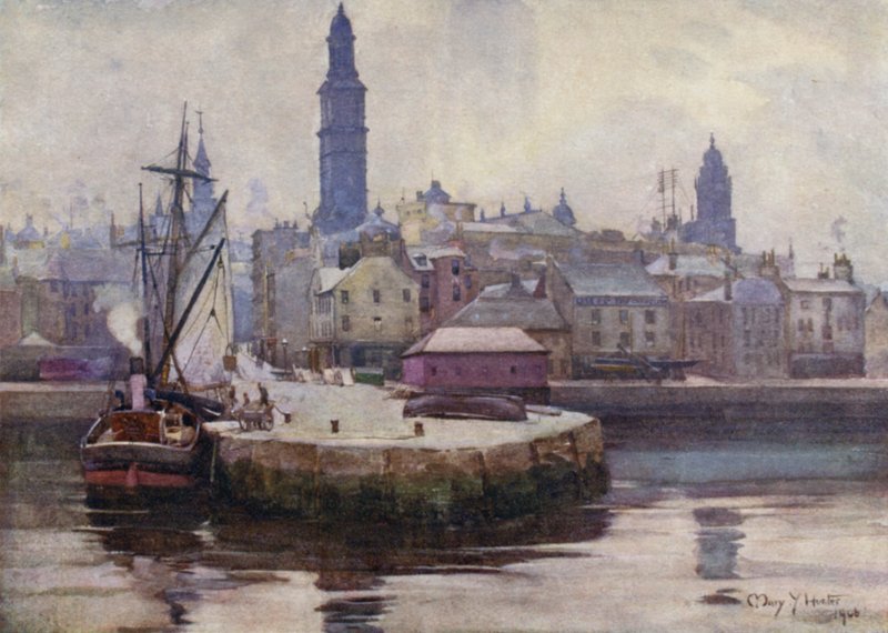 Westhafen, Greenock von Mary Young Hunter