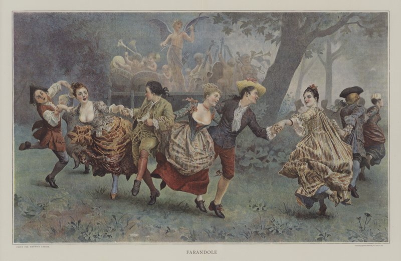 Farandole von Maurice Leloir