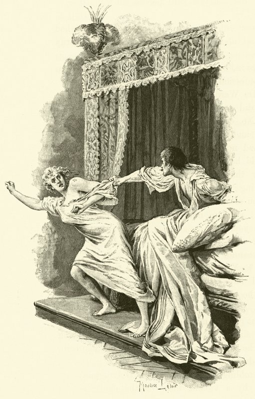 Illustration für Die drei Musketiere von Maurice Leloir