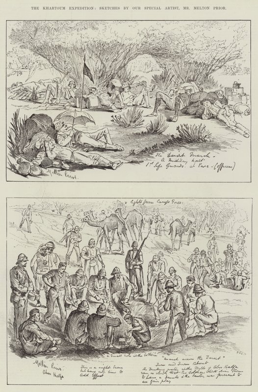 Die Khartum-Expedition von Melton Prior