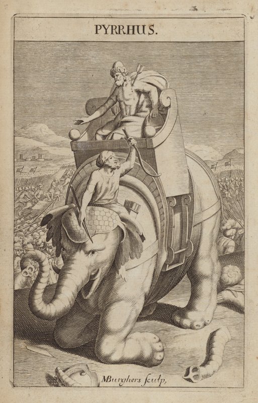 Pyrrhus, griechischer General und Staatsmann von Michael Burghers