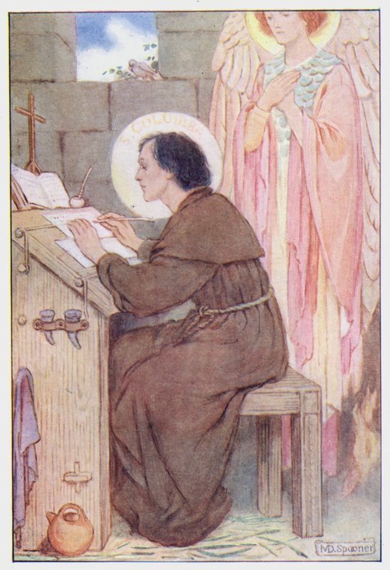 Heiliger Kolumba von Minnie Didbin Spooner