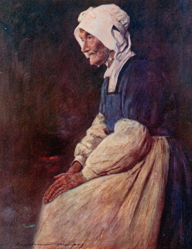 Eine bretonische Frau von Mortimer Ludington Menpes