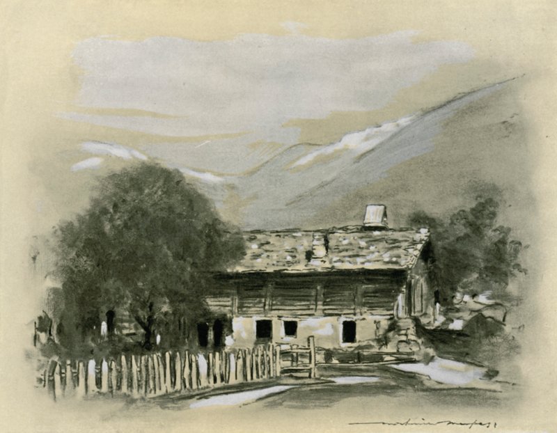 Chalet bei Luzern von Mortimer Ludington Menpes