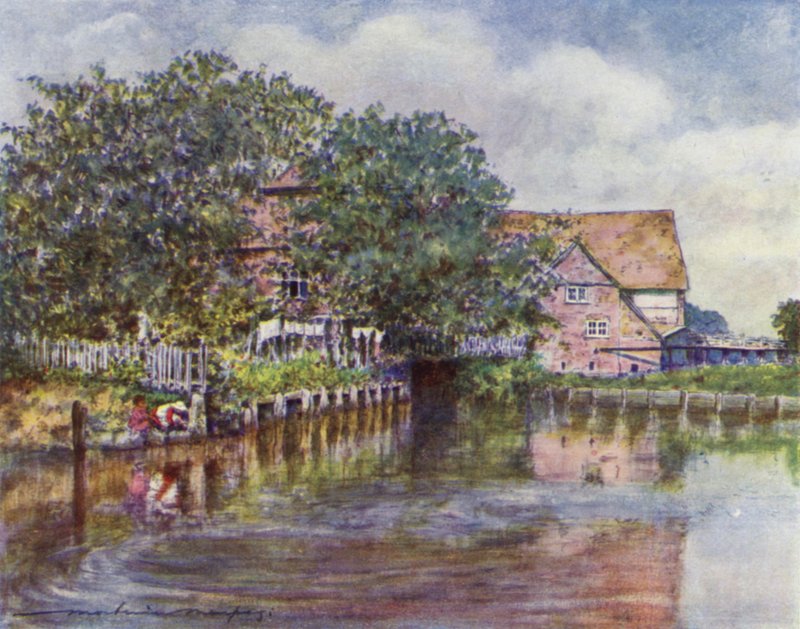 Streatley-Mühle von Mortimer Ludington Menpes