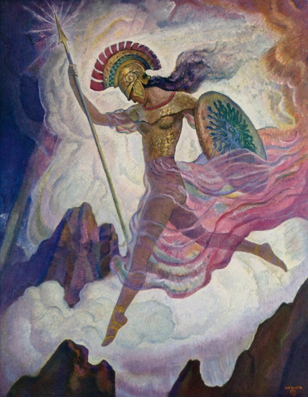 Odyssee: Athene von Newell Convers Wyeth