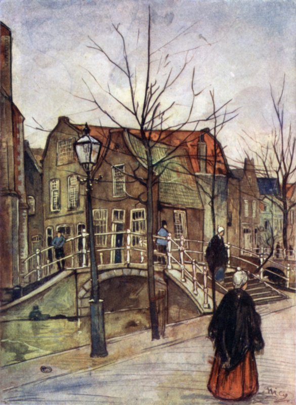 Vrouw Jutte Land, Delft von Nico Jungman