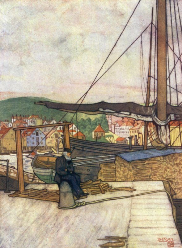 Norwegen: Bergen von Nico Jungman