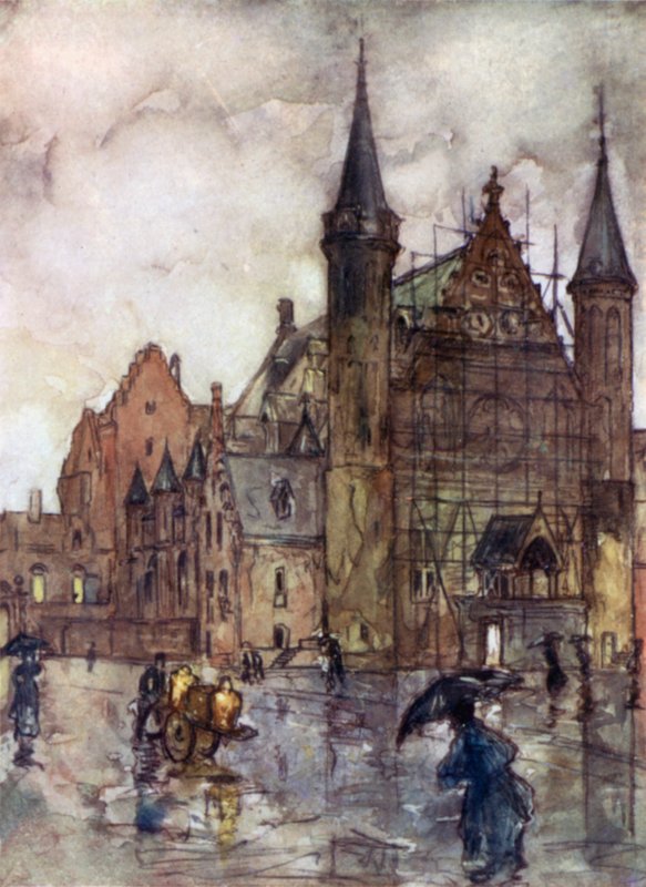 Der Binnenhof, Den Haag von Nico Jungman