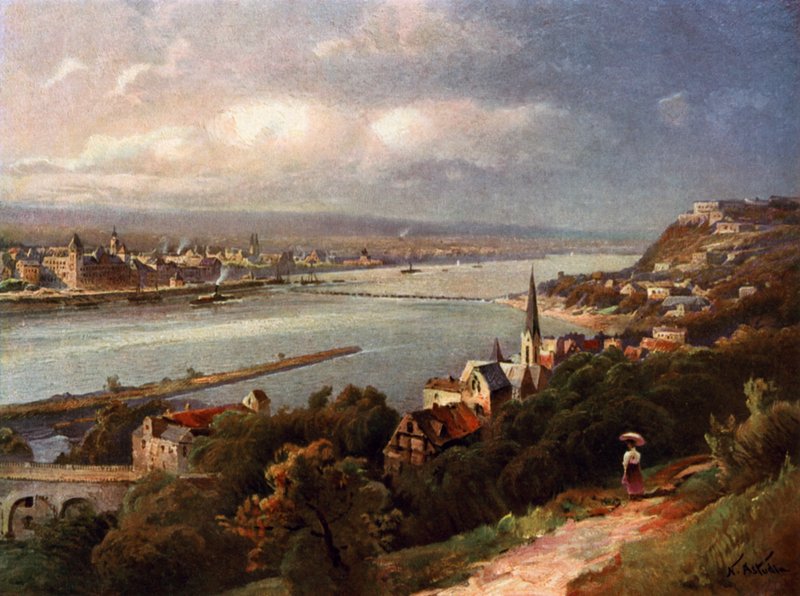 Koblenz und Ehrenbreitstein von Nicolai Astudin