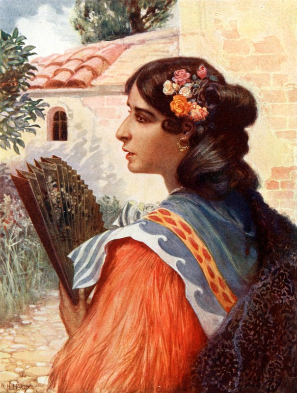 Eine spanische Frau von Norman Hardy