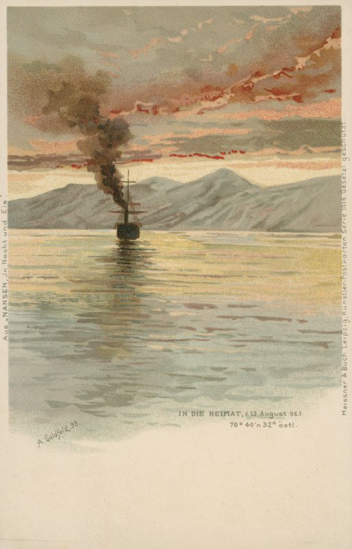 Nansens Fram-Expedition, August 1896 von Norwegian School