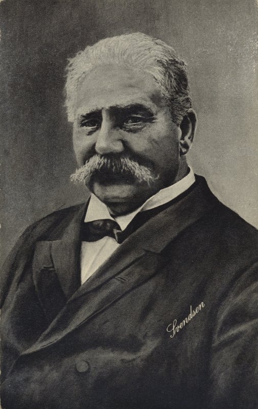 Porträt von Johan Svendsen von Norwegian Photographer