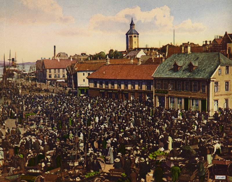 Stavanger: Torvet von Norwegian Photographer