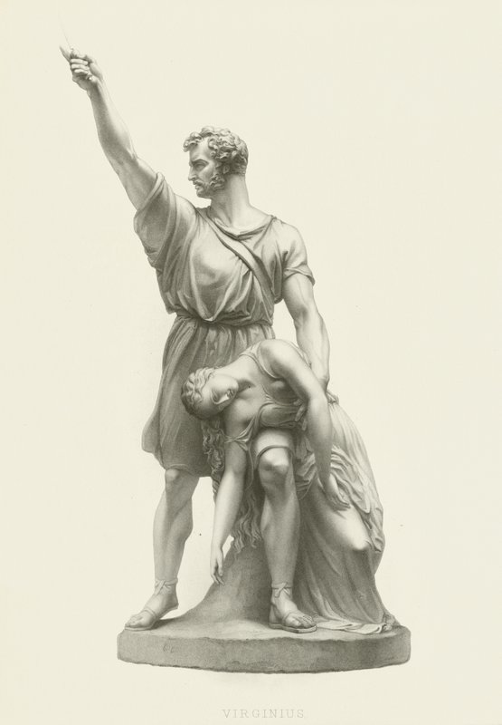 Virginius und seine Tochter von Patrick MacDowell