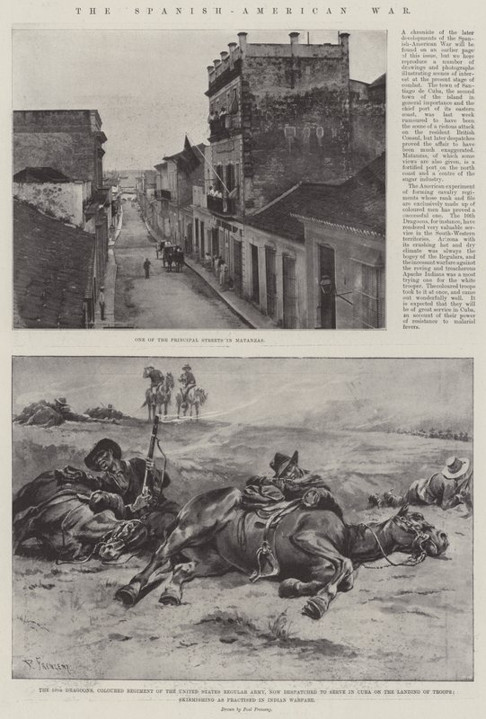 Der Spanisch-Amerikanische Krieg von Paul Frenzeny
