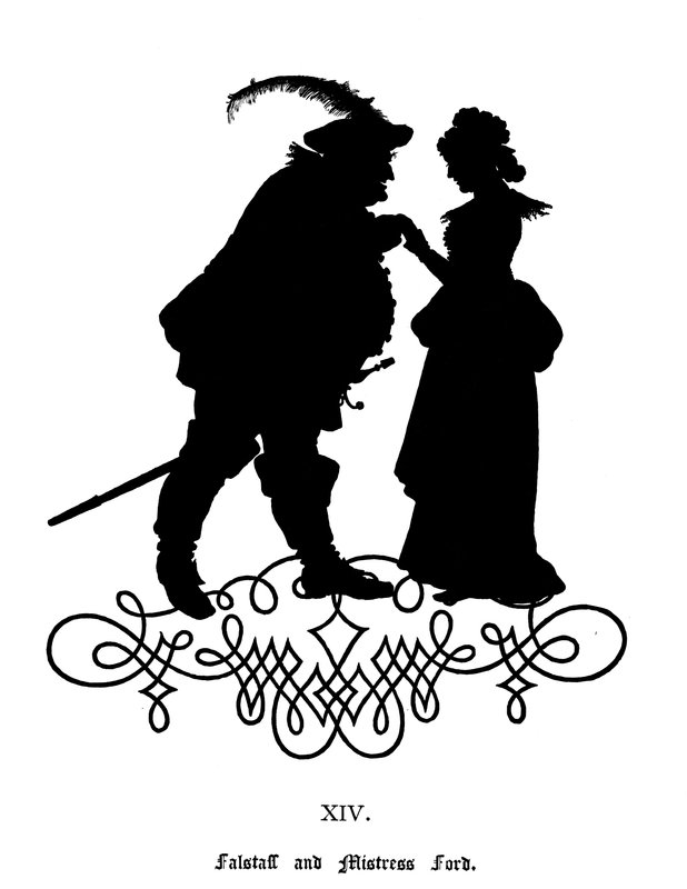 Falstaff und Frau Ford von Paul Konewka
