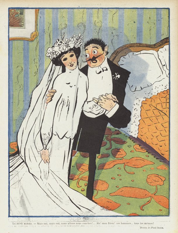 Illustration für Le Rire von Paul Iribe