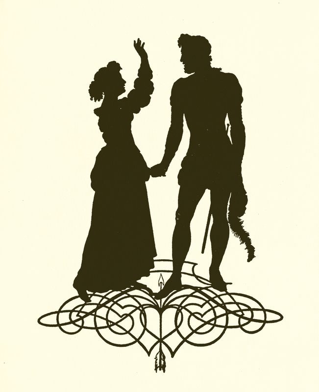 Ein Sommernachtstraum, Silhouette von Paul Konewka