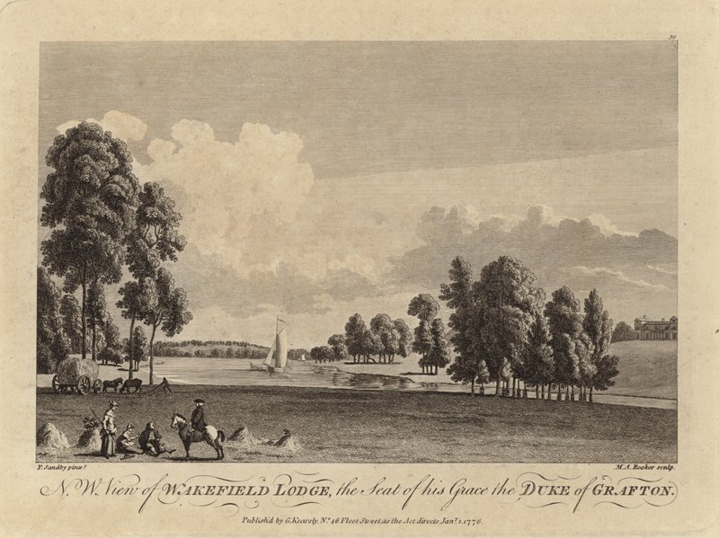 Wakefield Lodge von Paul Sandby