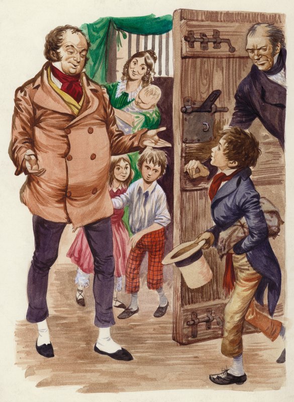 David Copperfield trifft Mr. Micawber von Peter Jackson