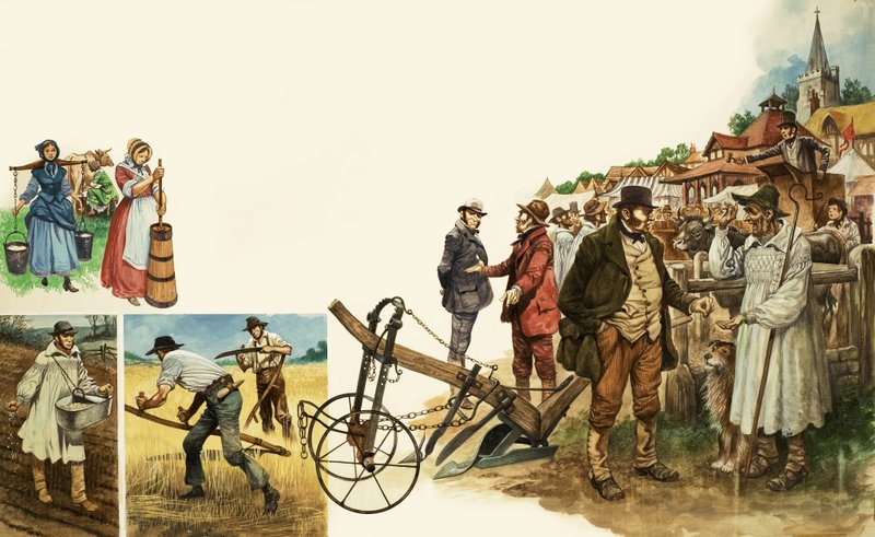 Landwirtschaftliche Geräte von Peter Jackson