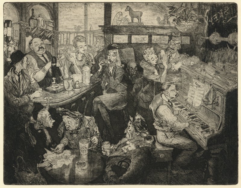 Szene in einem Wirtshaus von Peter Jackson