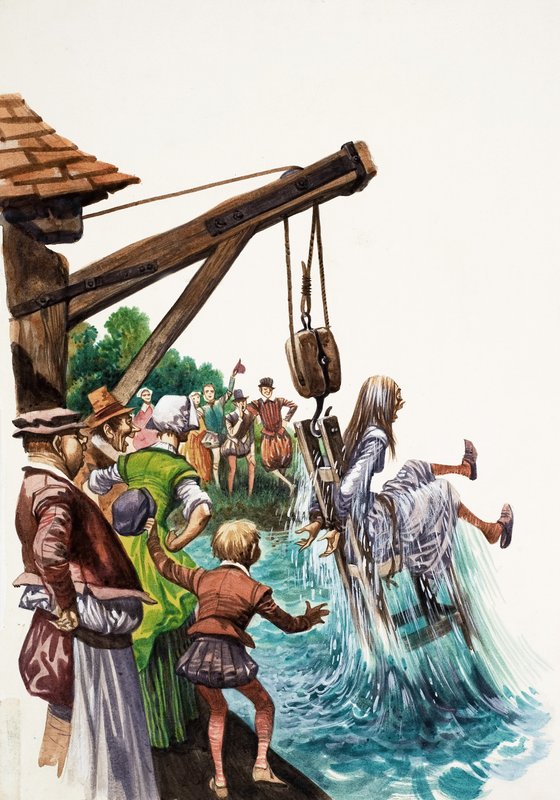 Der Ducking-Stuhl von Peter Jackson